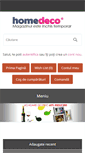 Mobile Screenshot of homedeco.ro